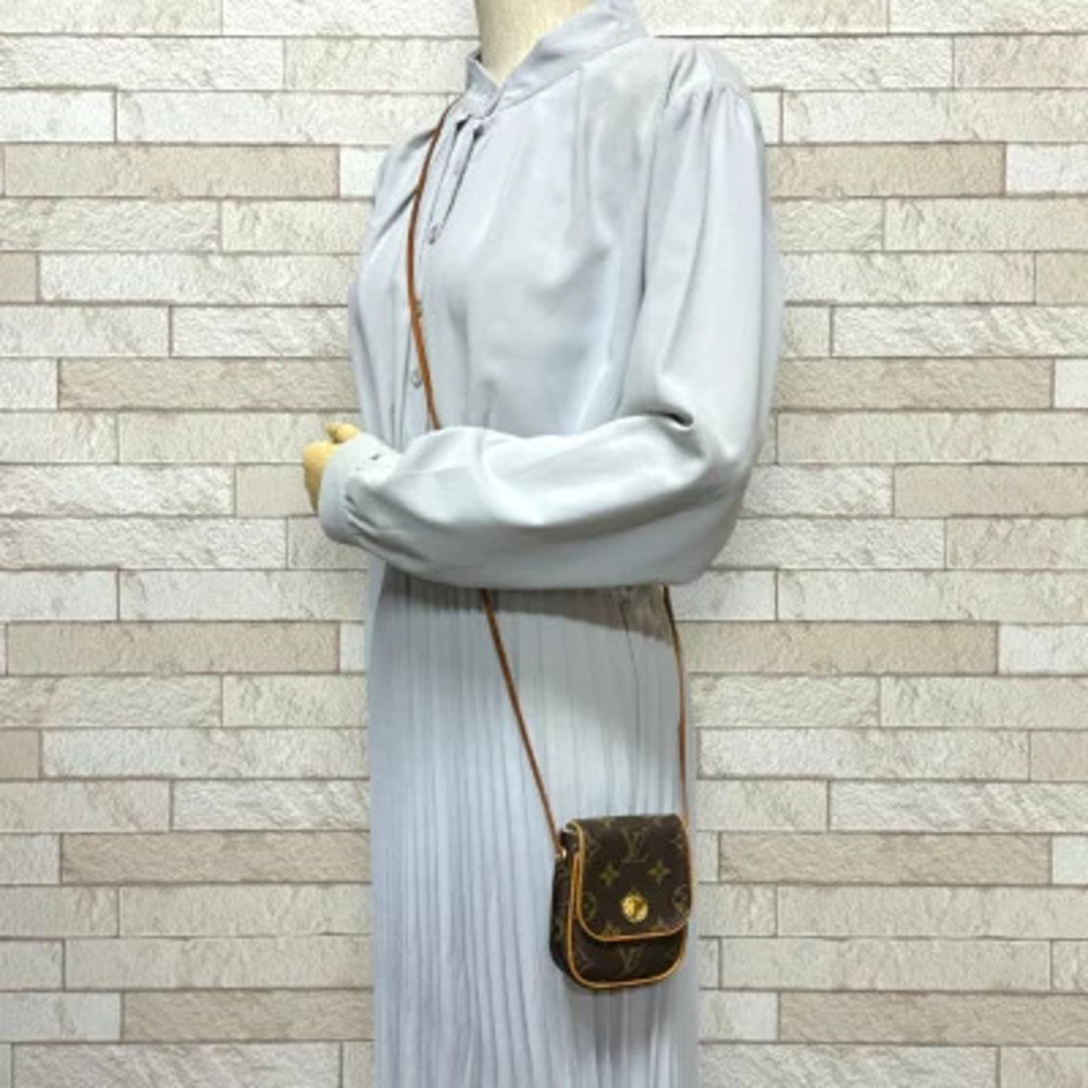 Louis Vuitton Pochette Cancun Monogram Shoulder Bag Canvas Brown - Picture 2 of 8